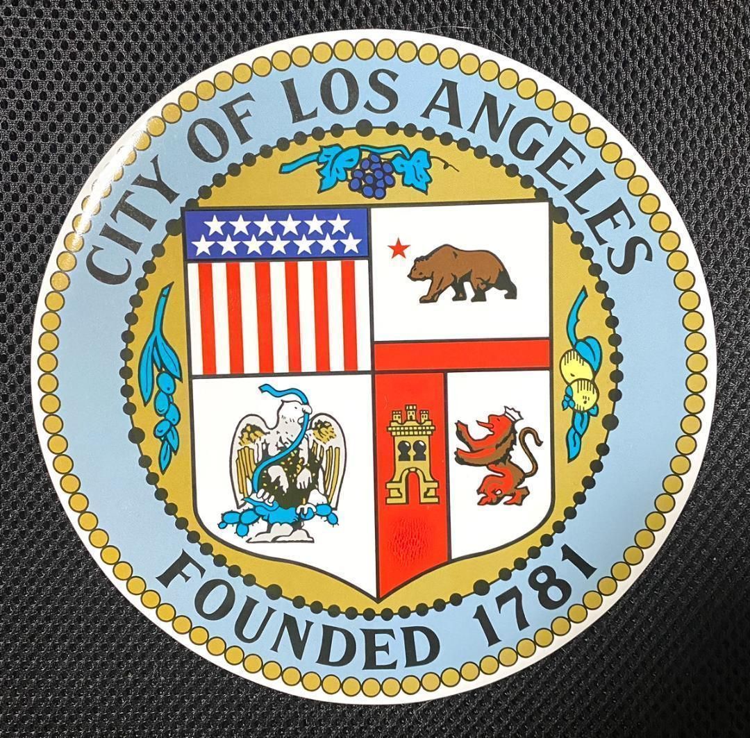 LAPD ロサンゼルス市警察 レプリカステッカー - メルカリ