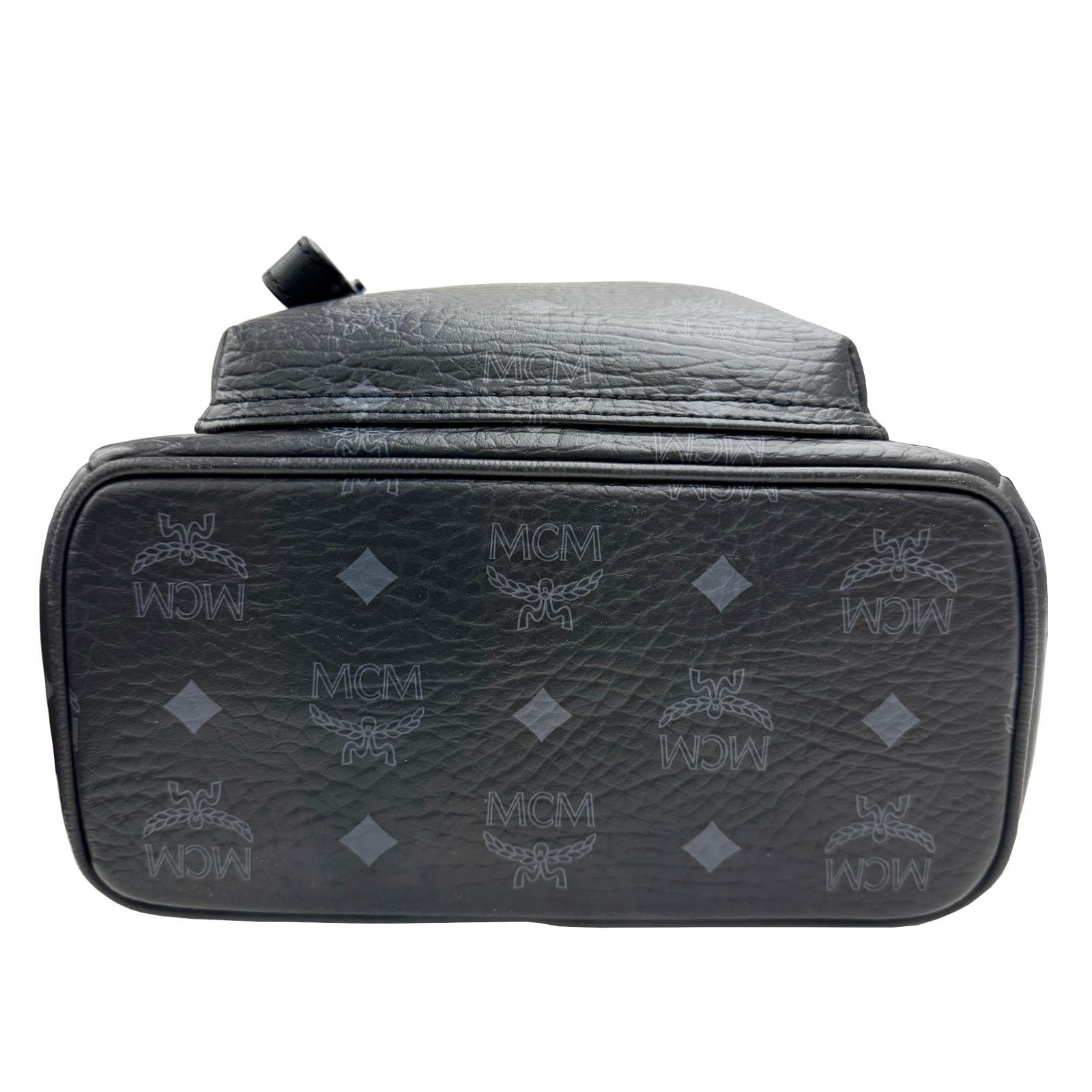 MCM エムシーエム バックパック サイドスタッズ レザー リュック 
