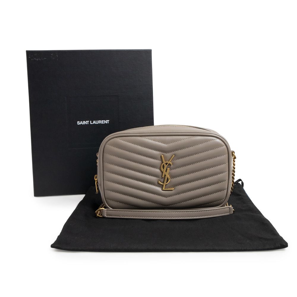 美品 SAINT LAURENT サンローラン ルー カメラバッグ ゴールド サンローラン SAINT LAURENT SaintLaurent サンローラン LOU
