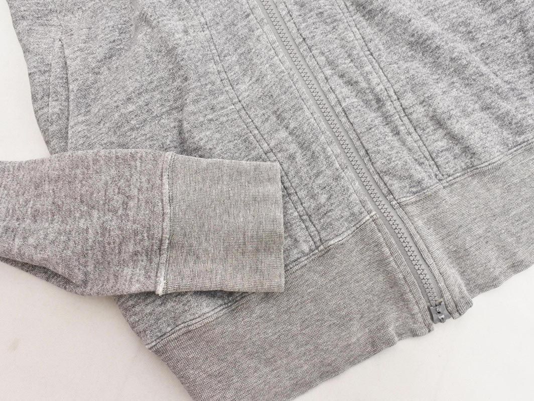 ZUCCa ズッカ　ANNUI ボア　トップス グレー　美品　冬 Zucca ズッカ デザイン ジップアップ パーカー sizeM/グレー