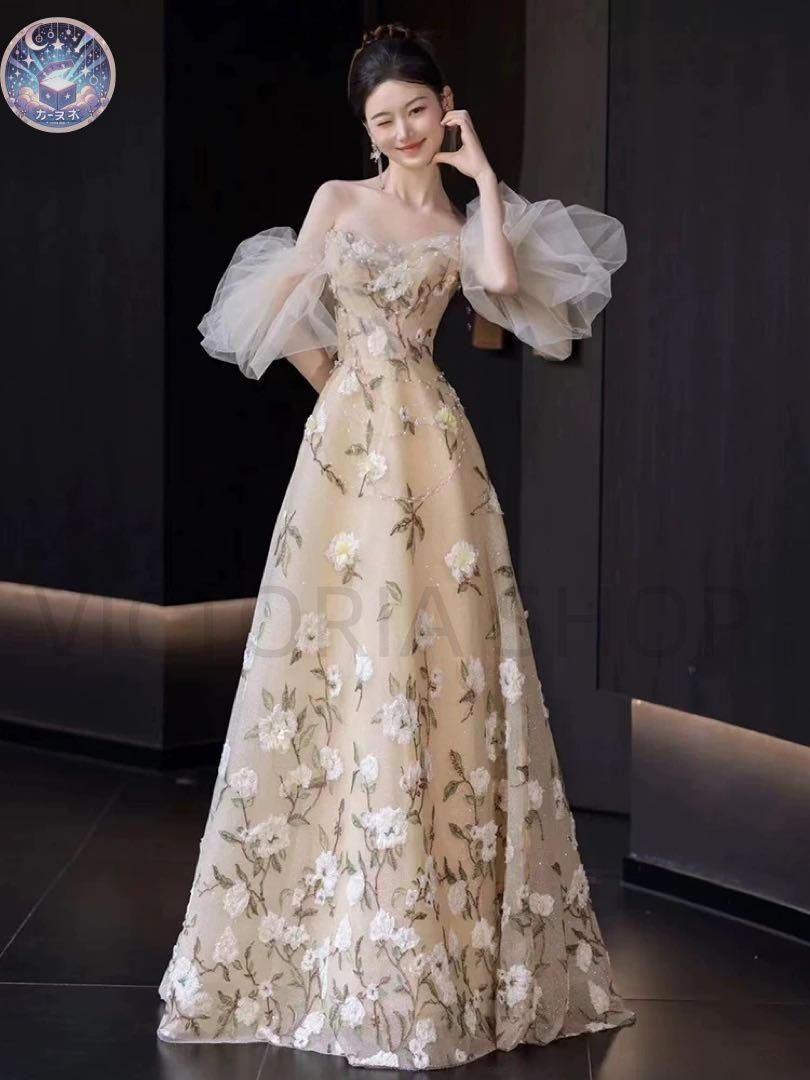 新品未使用ウェディングドレス ガーデンウェディング 前撮り