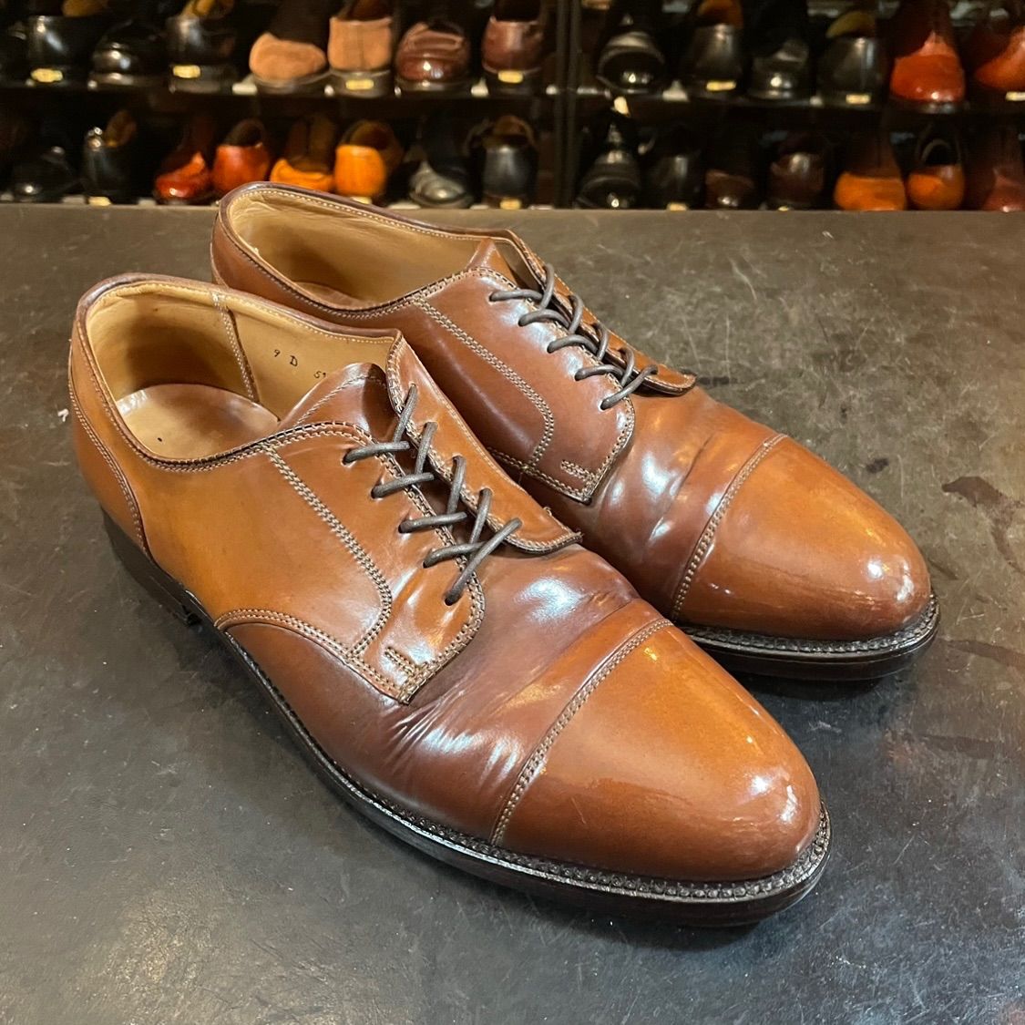ウイスキーコードバン Alden オールデン 2156 ストレートチップ US9D 