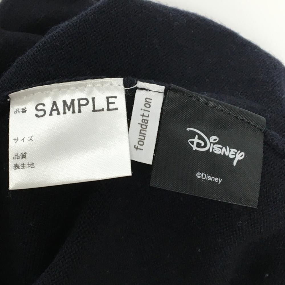 セーター ネイビー×白