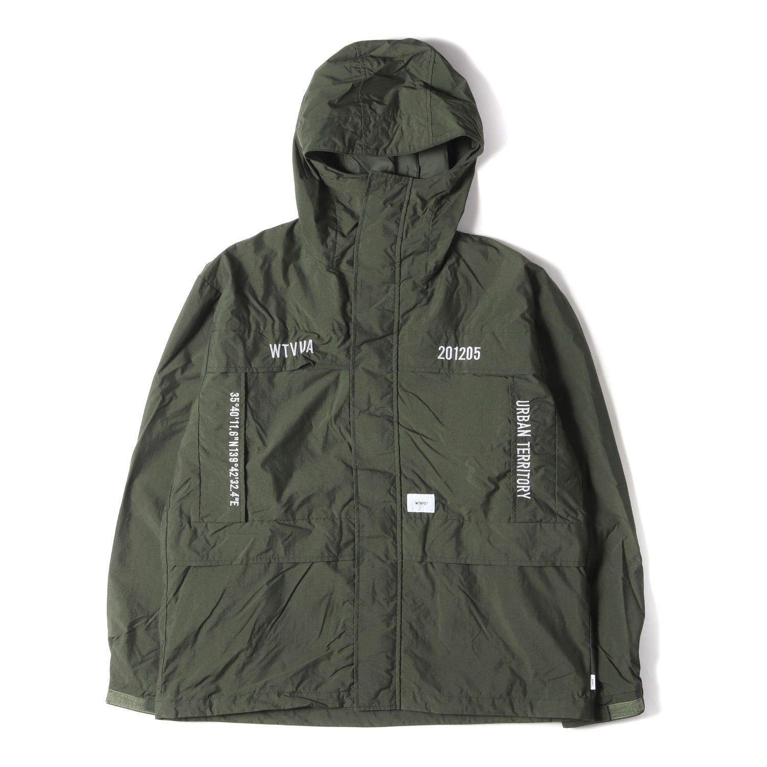 美品 WTAPS ダブルタップス ジャケット サイズ:L 21SS ナイロン シェルパジャケット マウンテンパーカー SHERPA / JACKET  オリーブドラブ アウター ブルゾン コート - メルカリ