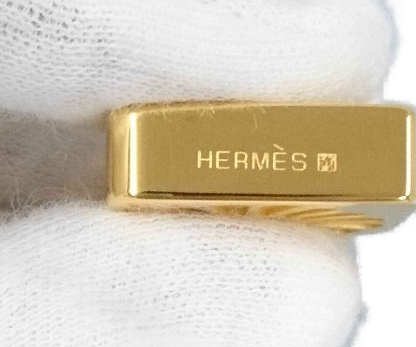 HERMES エルメス 1994年限定 太陽 チャーム トップ カデナ 正規品