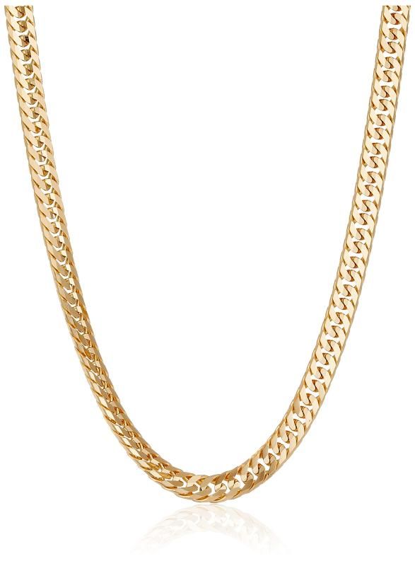 K18 喜平16面トリプルMカットネックレス30g 50cm 喜平 K18 16面