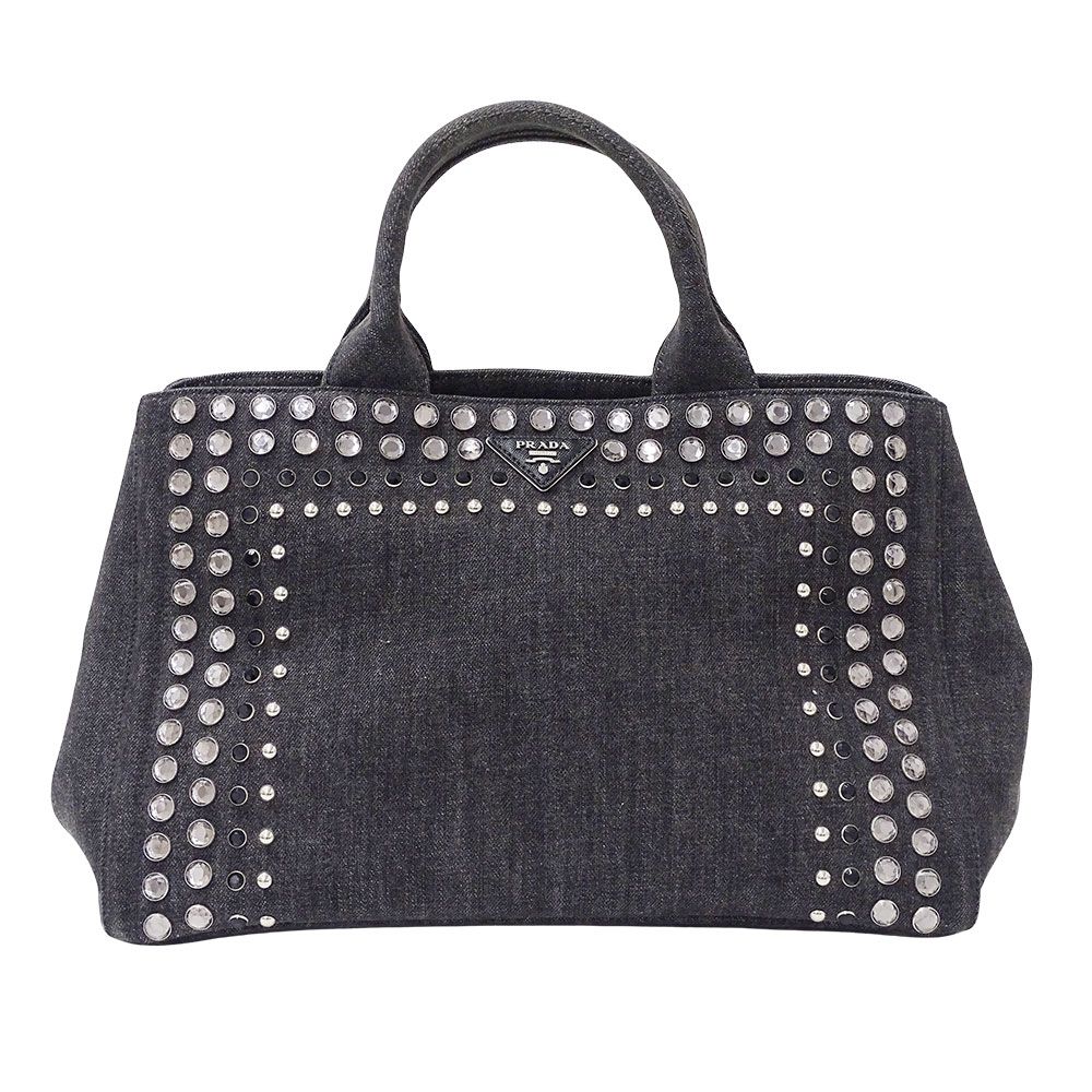 ✨美品✨ PRADA プラダ カナパ デニム トートバッグ B2642B プラダ PRADA バッグ レディース ブランド トートバッグ デニム