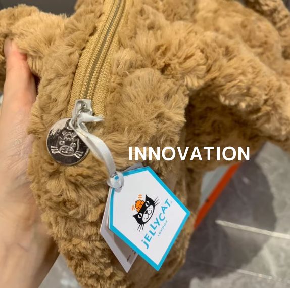 （送料関税込） バーソロミューベア トートバッグ JELLYCAT】もこもこクマ☆バーソロミューベア トートバッグ