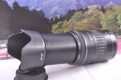 貴重な一瞬を望遠で！Canon Zoom LENS EF90-300mm F4.5-5.6 USM イベントに大活躍 ！キヤノン 望遠レンズ Zoom  LENS 交換レンズ 一眼カメラ EOS Kiss レンズフード - メルカリ