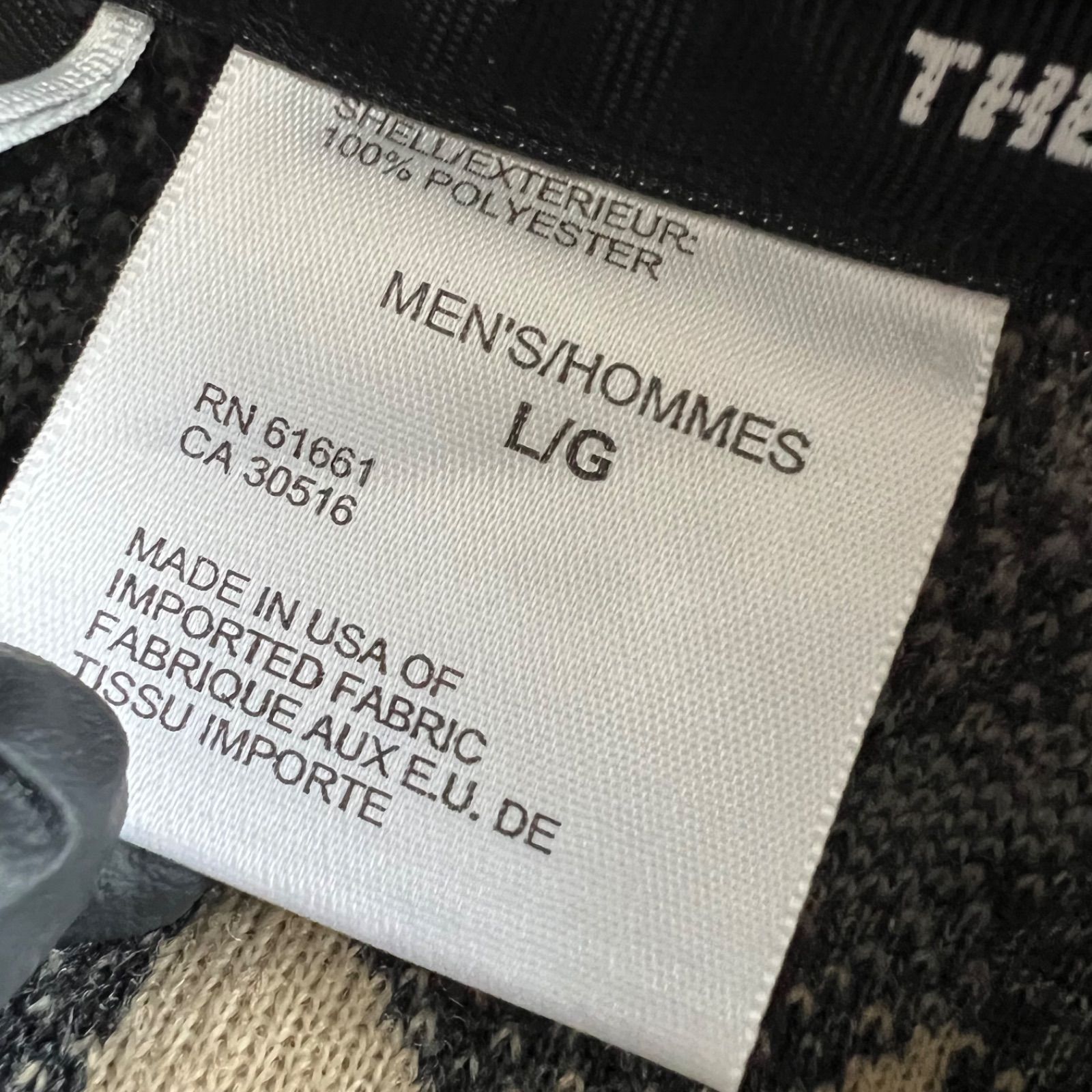 ハーフジップフリースジャケット RN61661