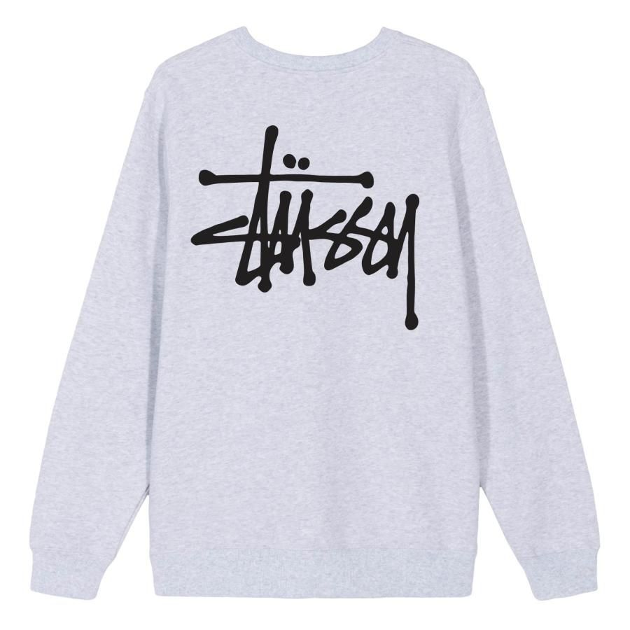 STUSSY ステューシー BASIC STUSSY CREW 裏起毛 フード フーディ