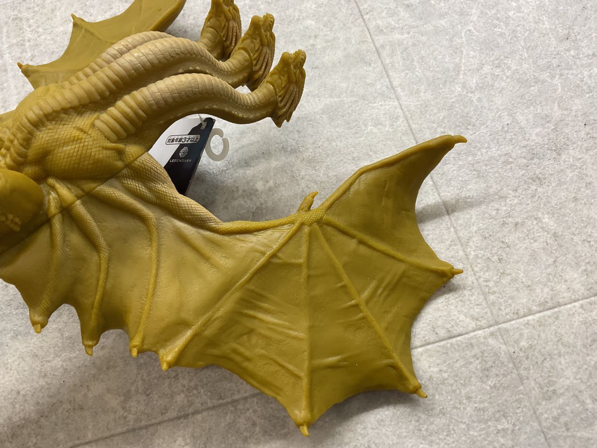 BANDAI バンダイ 65周年 ムービーモンスターシリーズ GODZILLA ゴジラ 2019 キングギドラ 紙タグ付き ソフビ フィギュア BANDAI バンダイ 65周年 ムービーモンスターシリーズ GODZILLA