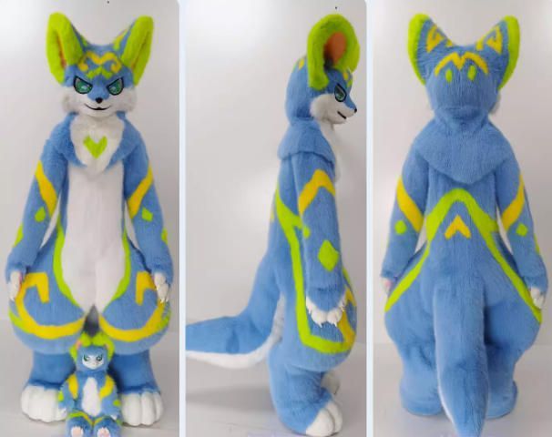 着ぐるみ ケモノ体 フルスーツ 鳥 赤 NO.5 全身 ケモノ ファースーツ