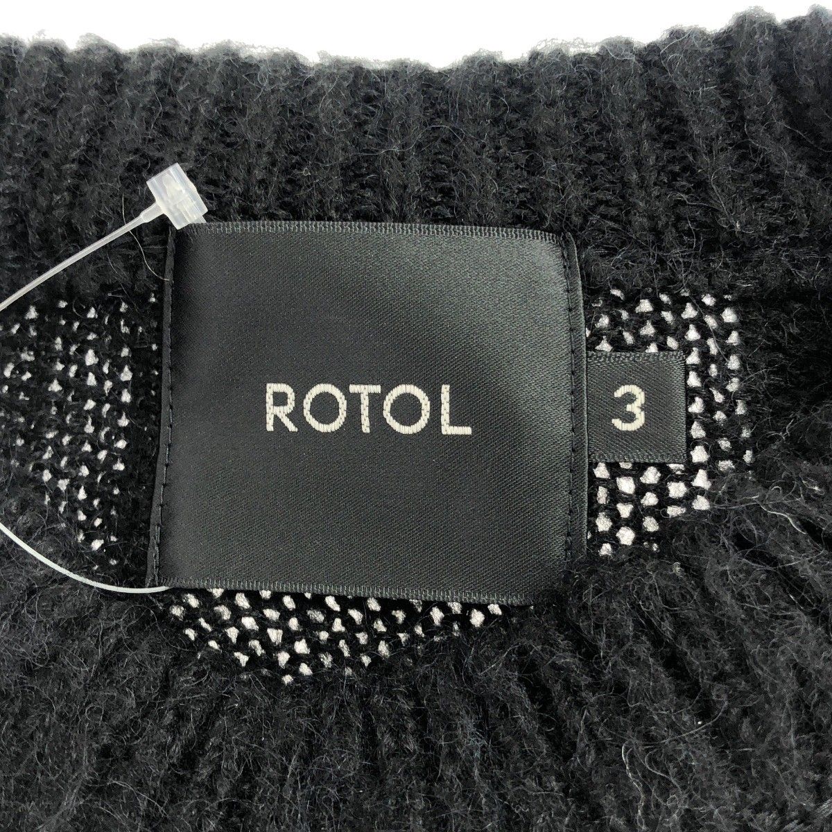 ROTOL ロトル 21AW FRANKEN C/N KNIT フランケンニットセーター 