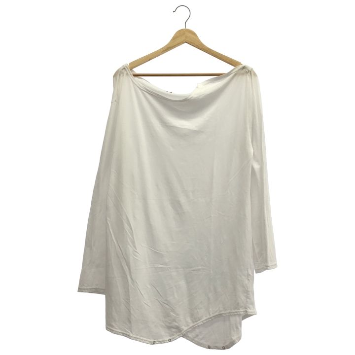 TanC TOKYO タンクトウキョウ 24070587001610 アシンメトリーロングスリーブTシャツ レディース ホワイト
