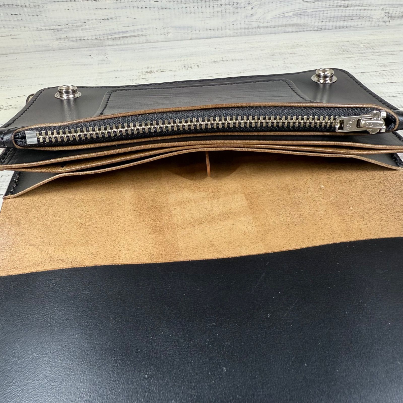 【トラッカーウォレット ロング】 3層 ホースバット シルバー　TALON トラッカーウォレット ロング 3層】ホースバット シルバー TALON