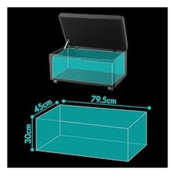 幅85×奥行50×高さ44cm キャスター付き