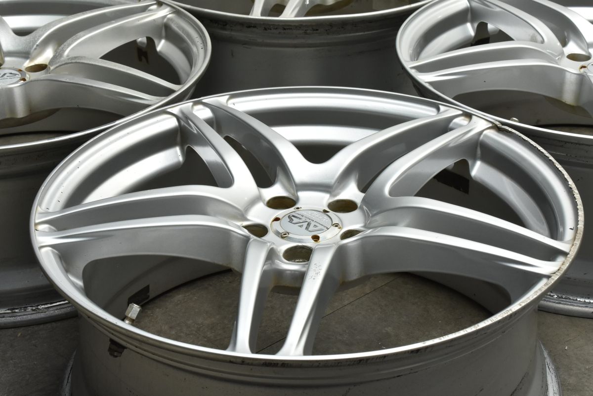 Yahoo!オークション AVS MODEL5 18インチ 7.5J +48 PCD100 センター 