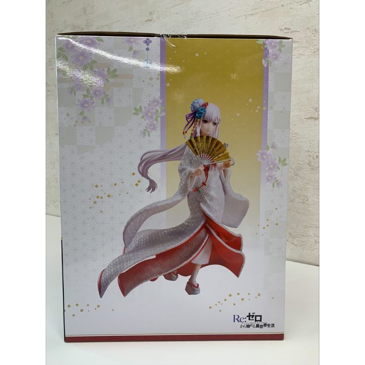新品・未開封】Re：ゼロから始める異世界生活 エミリア -白無垢- 1/7