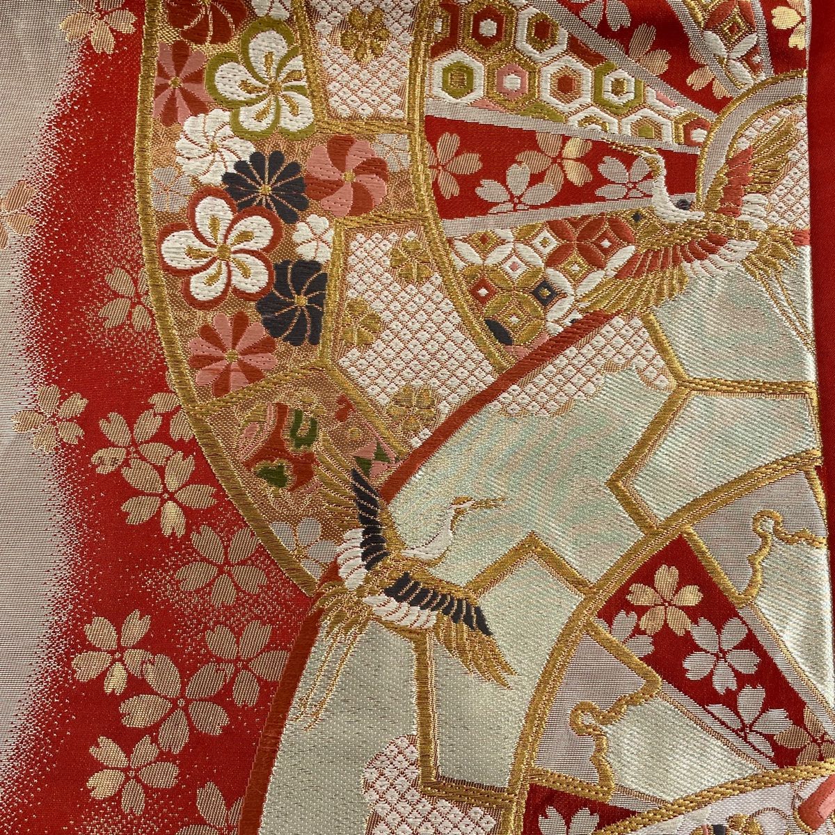 振袖　広衿　袷　金彩　裄長　ロング丈　裄67.5cm　丈162.5cm 振袖 広衿 袷 金彩 裄長 ロング丈 裄67.5cm 丈162.5cm 楽天