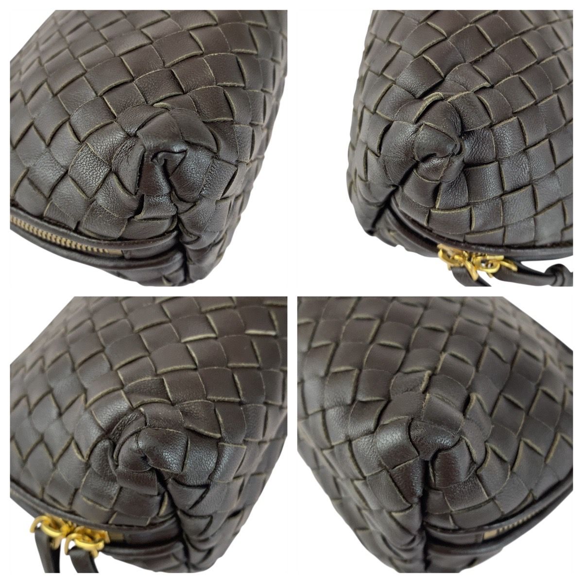 BOTTEGAVENETA ボッテガヴェネタ イントレチャート ブラウン