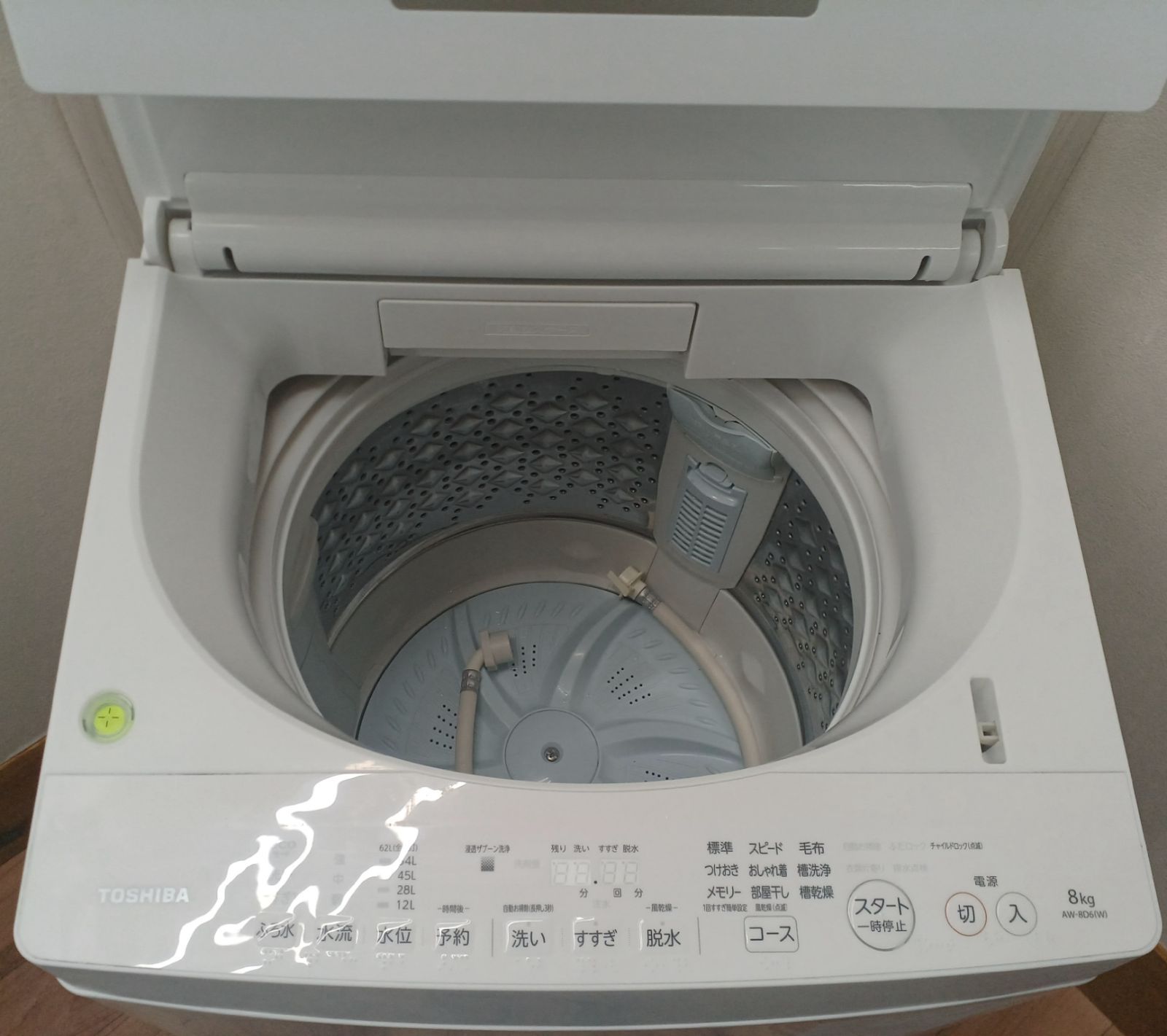 2018年式 8kg TOSHIBA 洗濯機 AW-8D6 imgrc0103765766.jpg