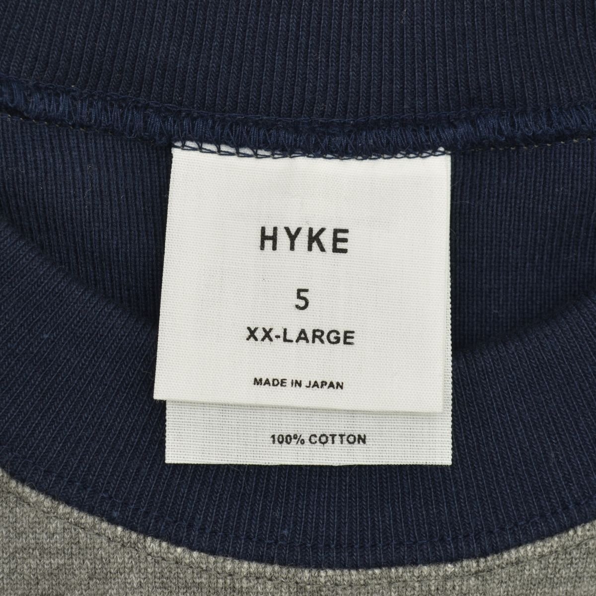HYKE】24SS 12386-0305 SWEAT SHIRT長袖スウェット - メルカリ