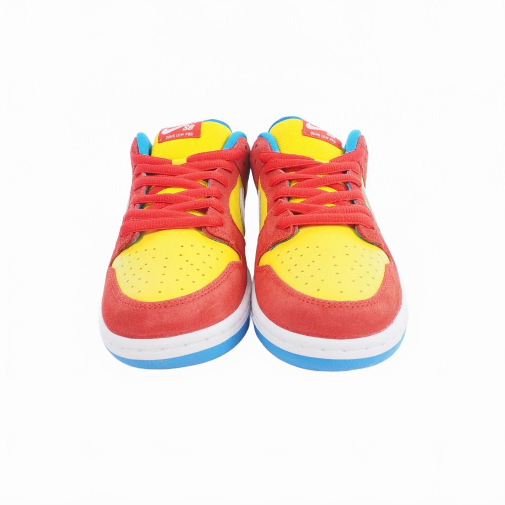 ナイキ エスビー NIKE SB Dunk Low Bart Simpson ダンク ロー バート シンプソン スニーカー 27㎝ US9 イエロー  レッド 黄 赤 BQ6817 602