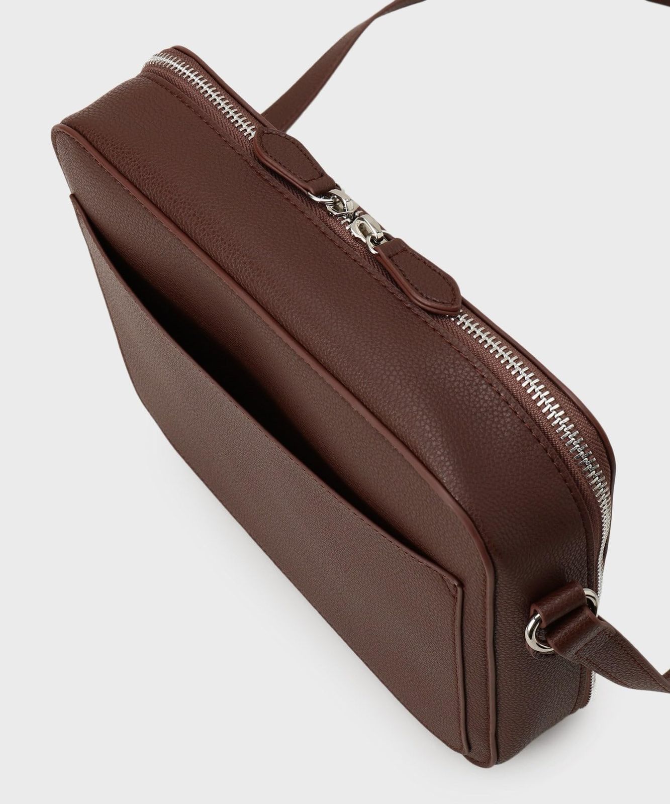 マイクロファイバー ボックスショルダー