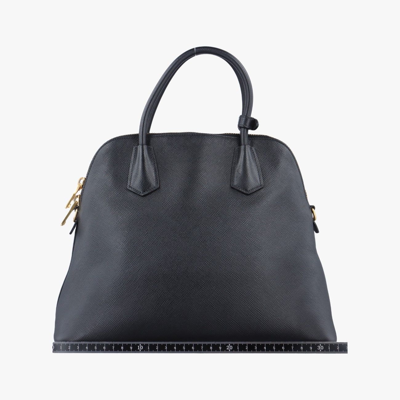 プラダPradaクイール トップ ハンドル ブラック サフィアーノレザー BL0902 117