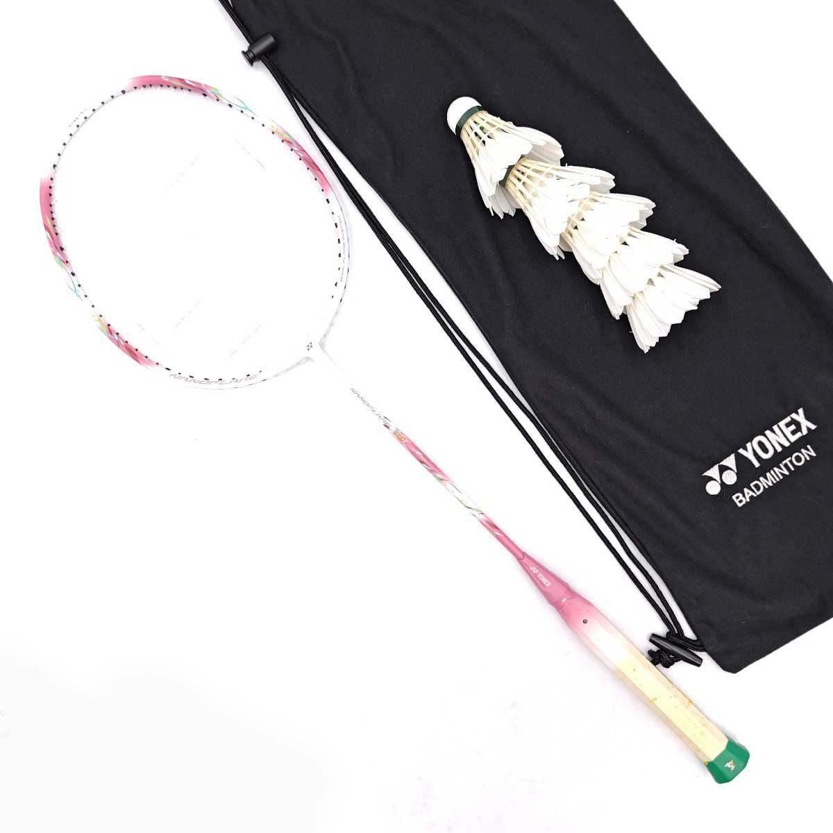ヨネックス NANOFLARE 70 バドミントンラケット ナノフ シャトル付き 4UG6 YONEX