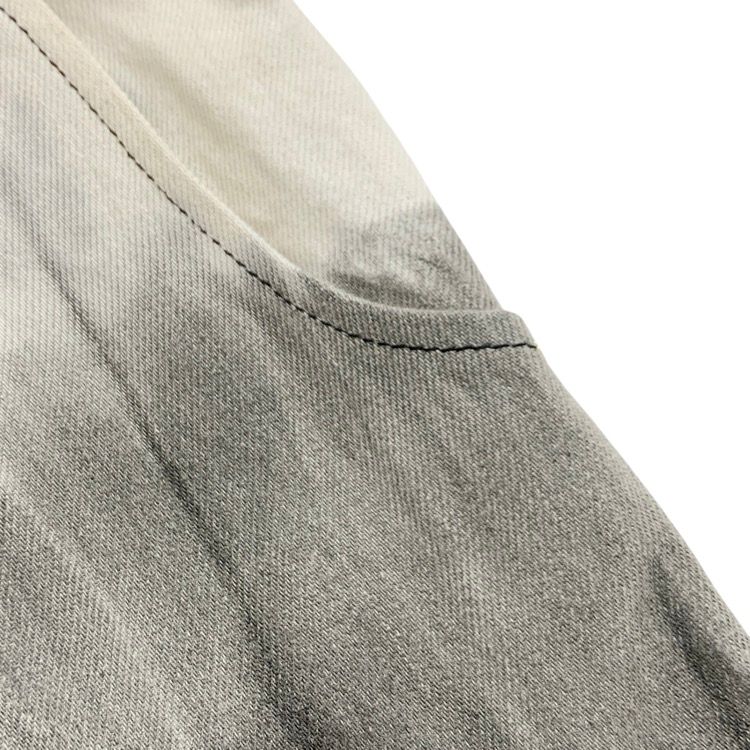 VIPセール【GUCCI】デニム クロップドフレアパンツ 2024AW Mame Kurogouchi マメクロゴウチ Gradient Dye Flare