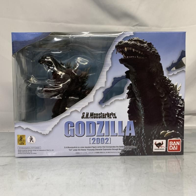 中古】開封)S.H.MonsterArts ゴジラ(2002)[91] - メルカリ