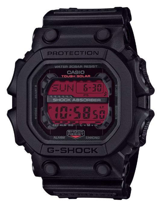 カシオ Gショック モデル ソーラーデジタル GX-56BBR-1JF レッドアイ