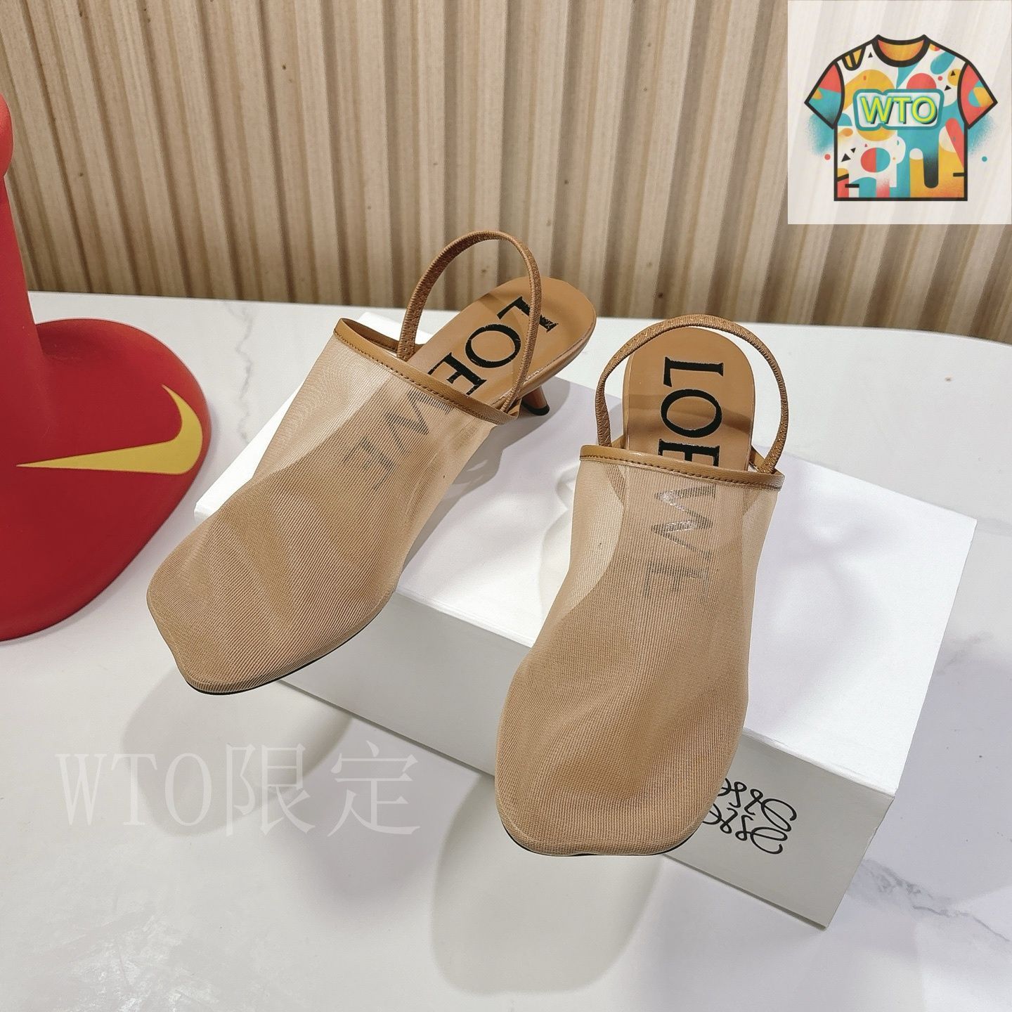 LOEWE デザインハイヒール　サンダル Loewe Petal Leather Sandals – Fashion Full Circle