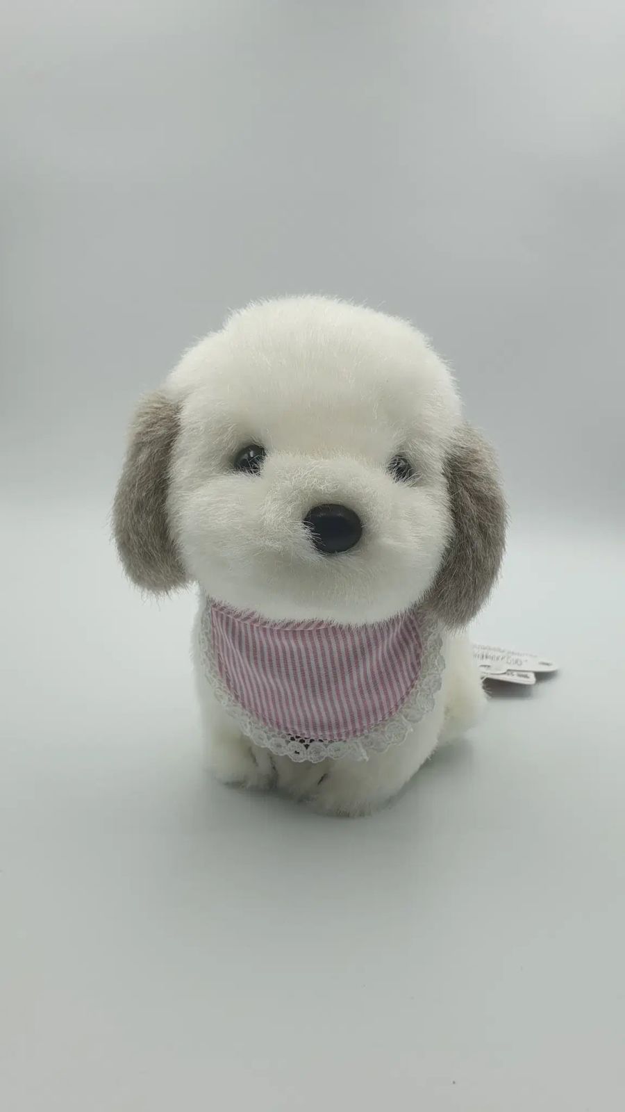 うめきち ワンちゃん 人形 ホワイト うめ吉 ぬいぐるみ うめ吉