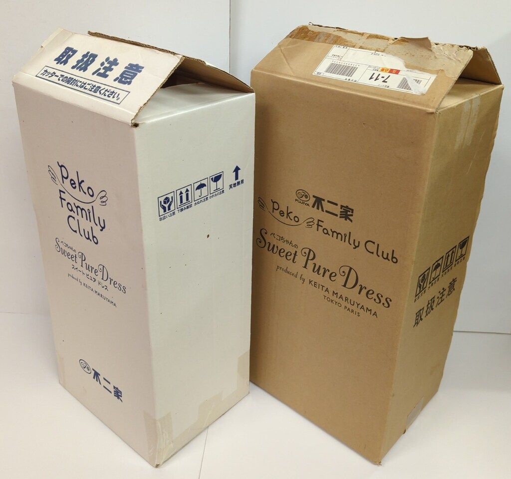 不二家　ペコちゃんのSweet Pure Dress 人形　ケイタマルヤマ　赤箱 不二家ペコちゃんのSweet Pure Dress 人形ケイタマルヤマ赤箱