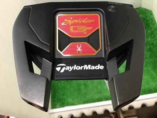 テーラーメイド Spider GT BLACK シングルベンド 34インチ パター PT スチール フレックスその他 メンズ 男性用 右利き 右用 Cランク ゴルフクラブ