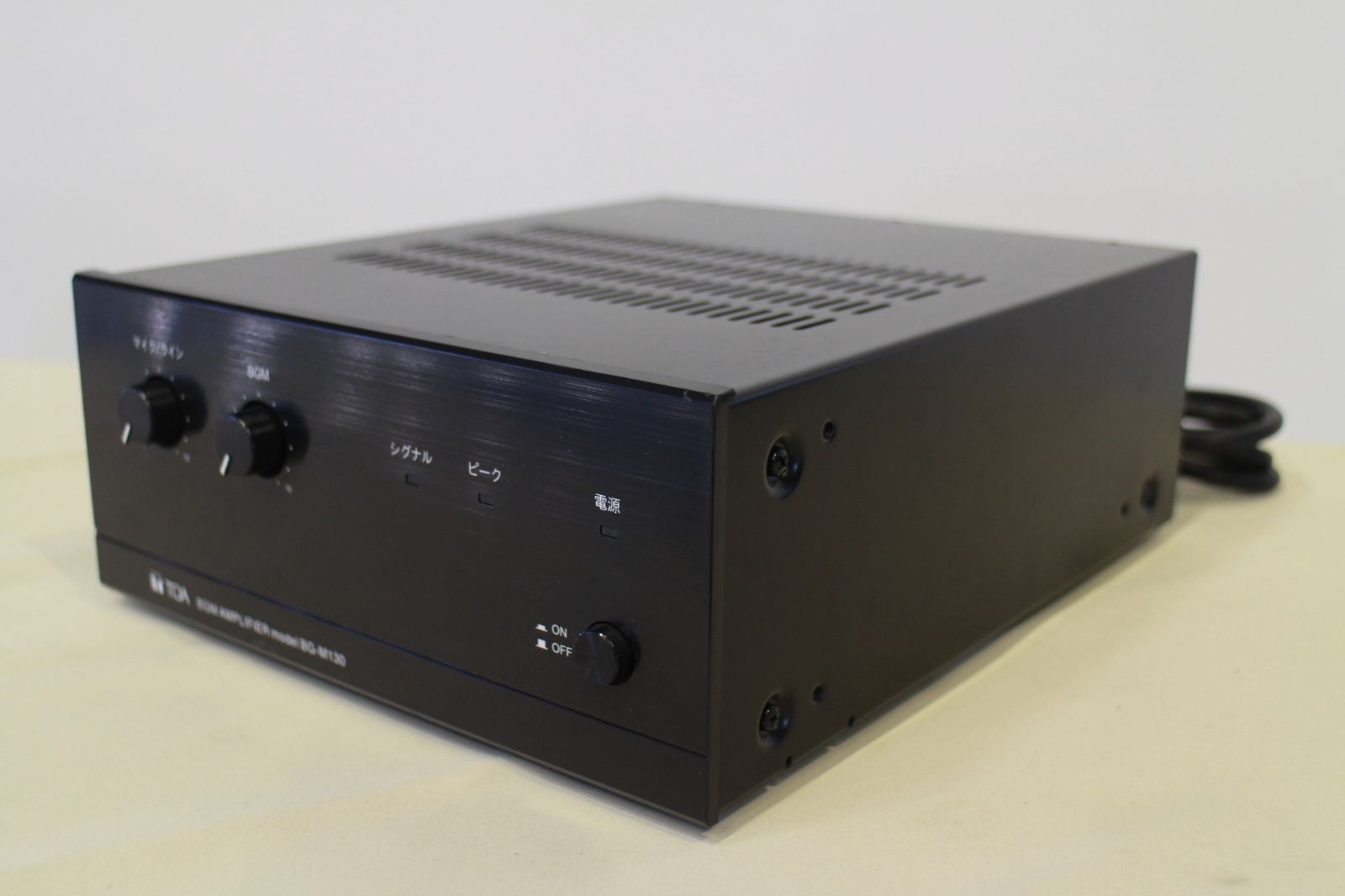 TOA BGMアンプ（コンパクト）30W BG-M130