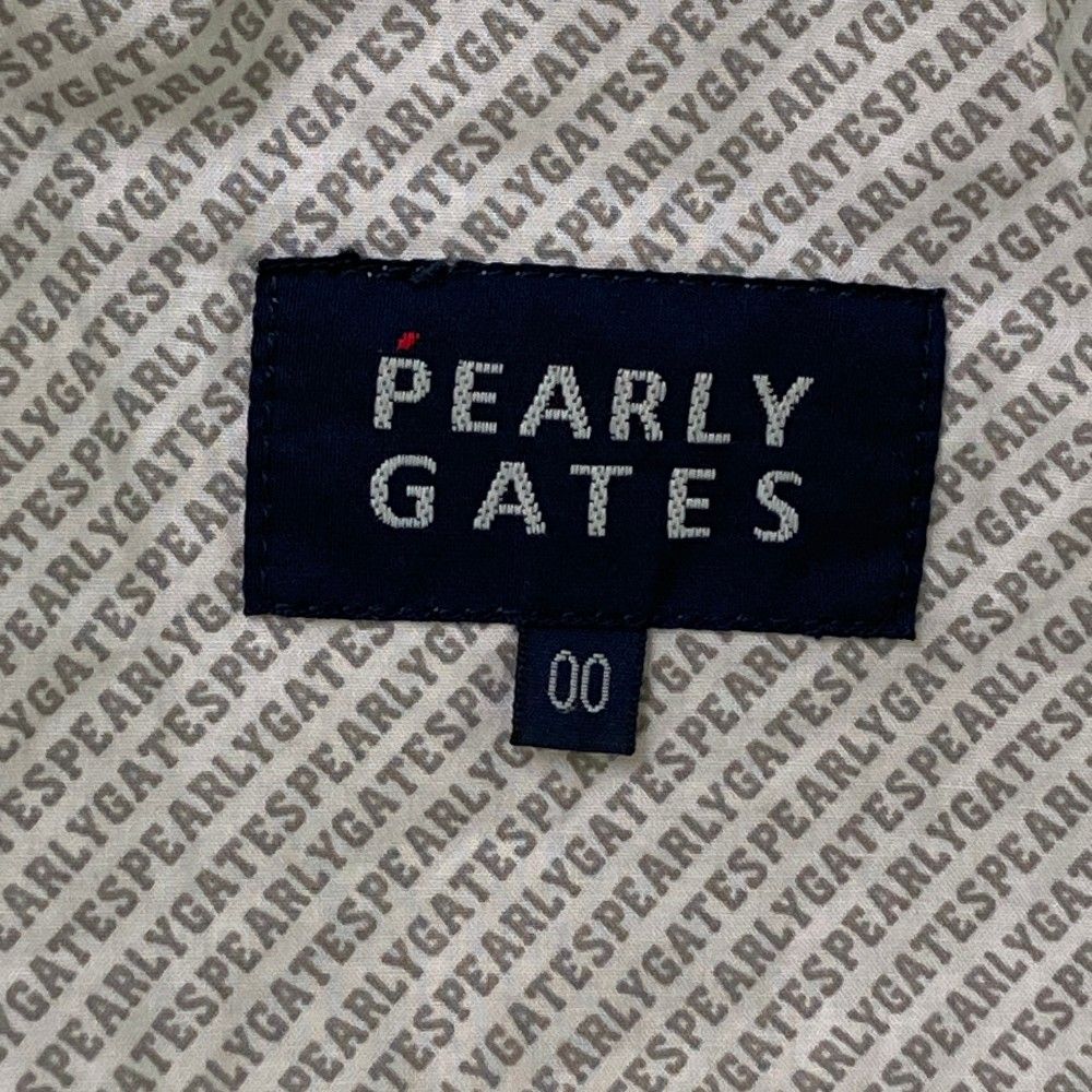 サイズ：00 PEARLY GATES パーリーゲイツ ストレッチスカート ロゴ刺繍 格子柄 ネイビー系 [240101245178]# ゴルフウェア  レディース ストスト - メルカリ