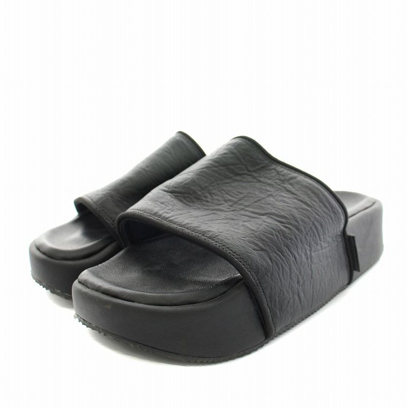 Y-3 SLIDE ヨウジ ヤマモト レザー サンダル ブラック 25.5 楽天市場】【新品】 ワイスリー Y-3 アディダス ADIDAS サンダル