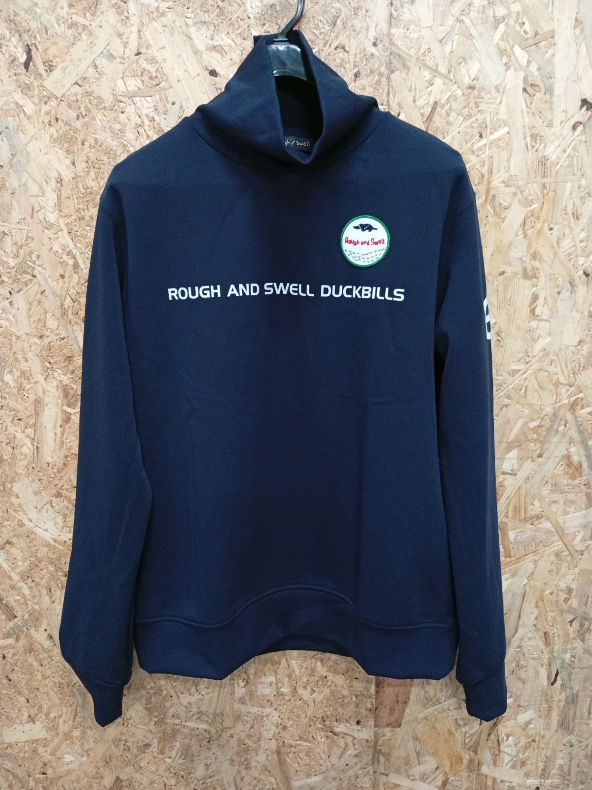 当店の記念日 rough イエロー（ラフアンド 長袖 ダンボールニット &swell メンズウェア