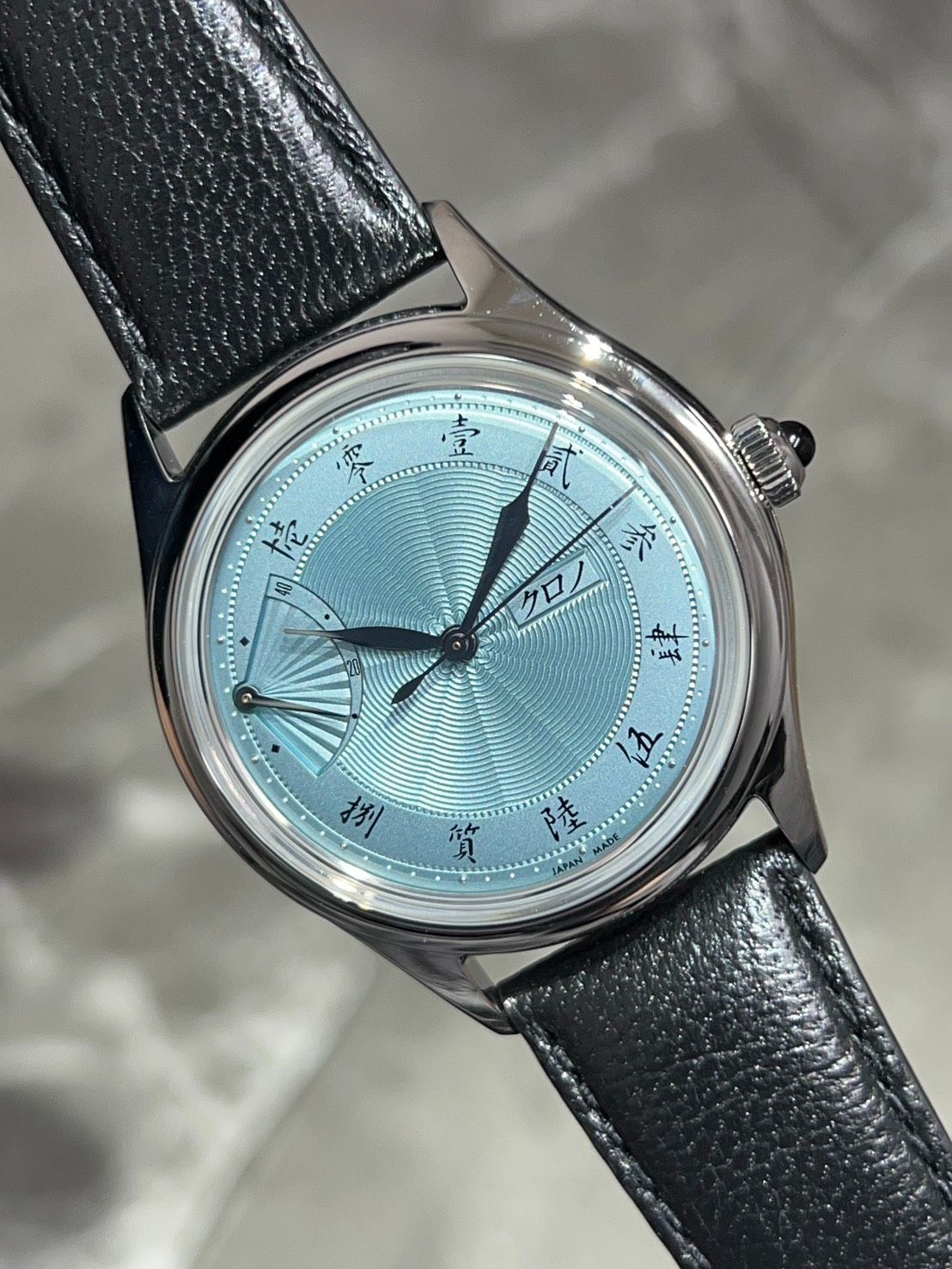 Kurono Jubilee Sensu EOL「白藍」 クロノ新品 Kurono Tokyo 2025 Jubilee Sensu EOL '白藍' – Posts – Timekeepers Club