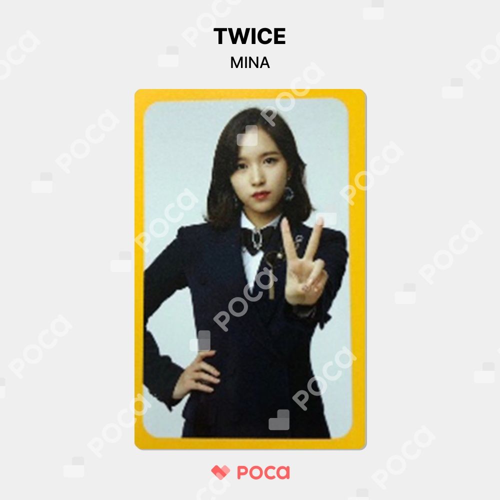 TWICE ミナ　once upon a time トレカ twice トレカ ミナ ONCE upon a time - メルカリ
