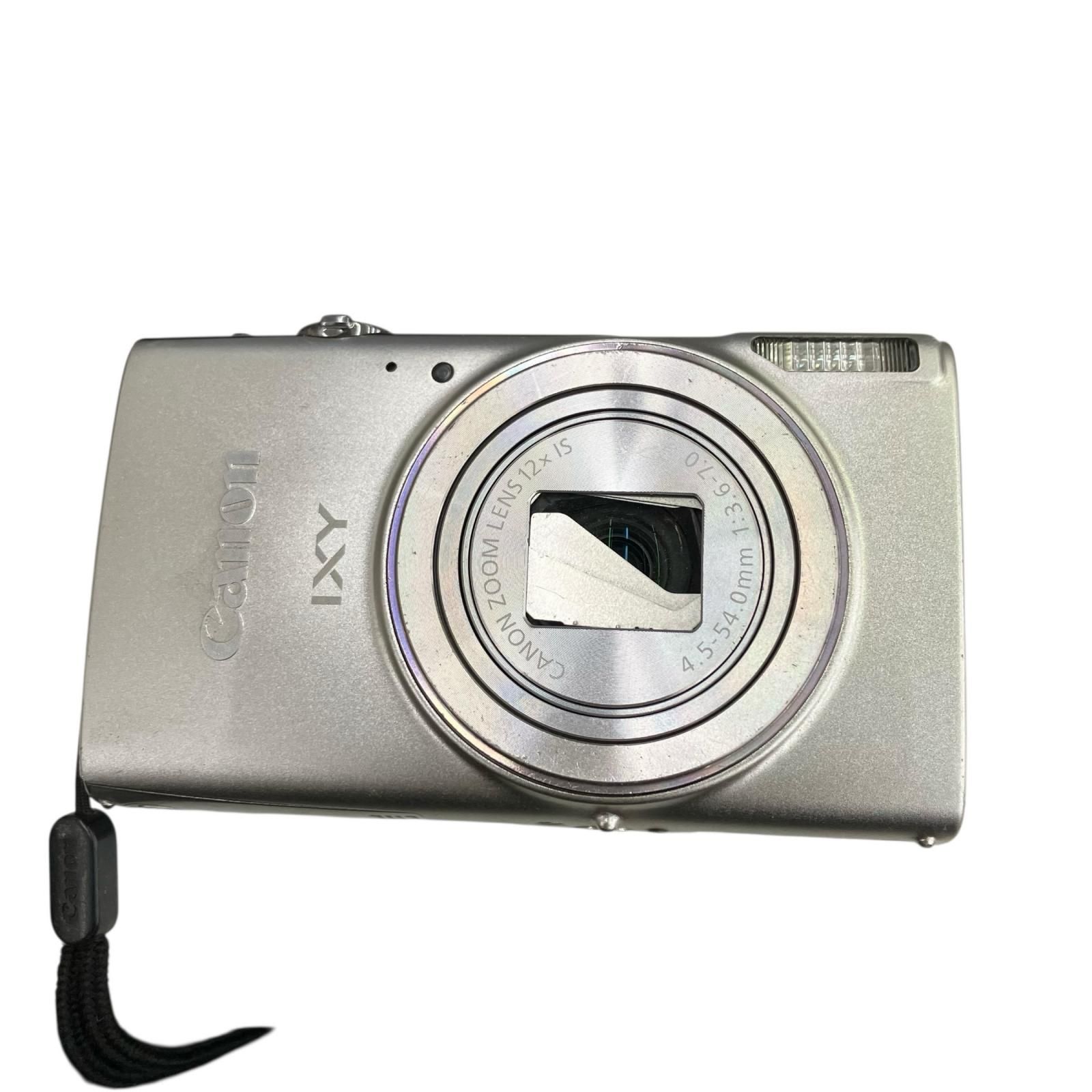 118011 動作未 canon キャノン デジタルカメラ シルバー IXY650
