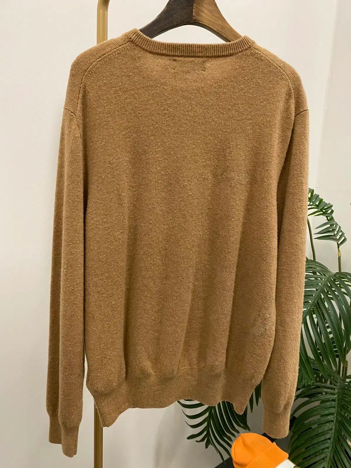 ポロ ラルフローレン ブラウン ウールニット