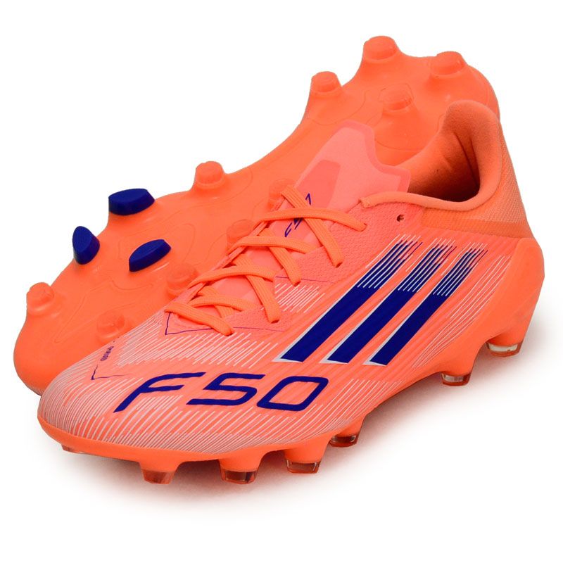 アディダス adidas F50 LEAGUE HG/AG JAPAN サッカースパイク F50 25FW (JQ8678)、22.0cm