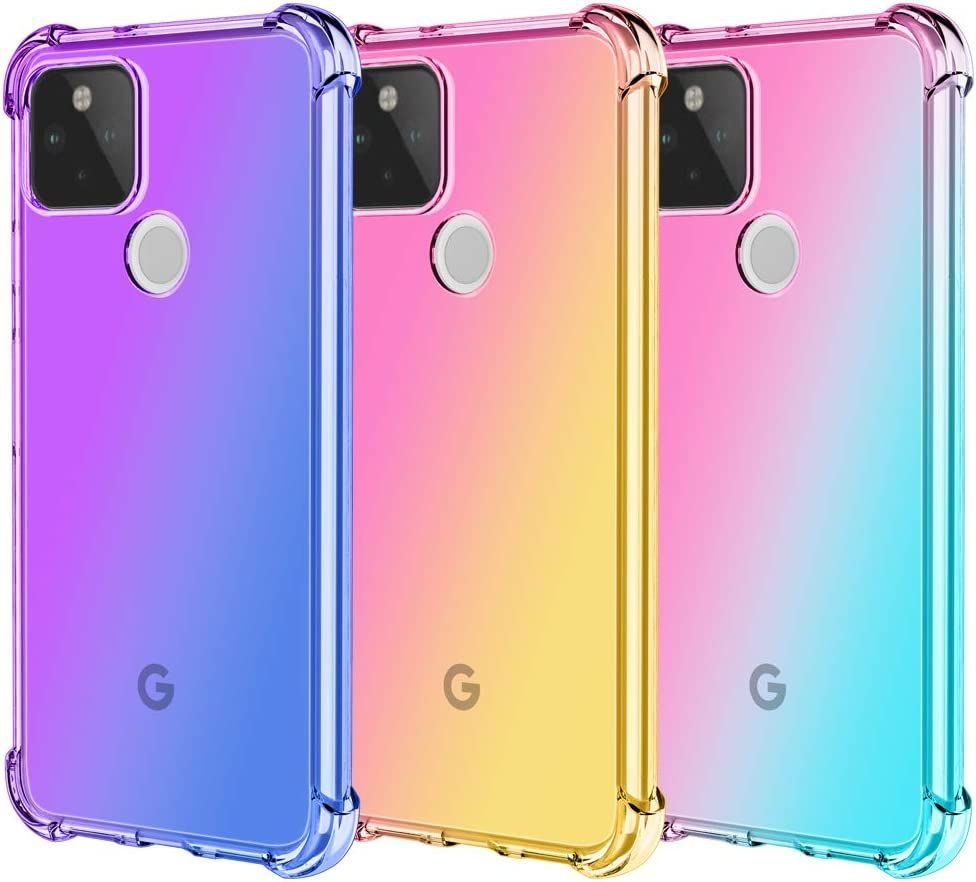 Google pixel 5A 5G対応ケース グラデーションカバー Google pixel 5A