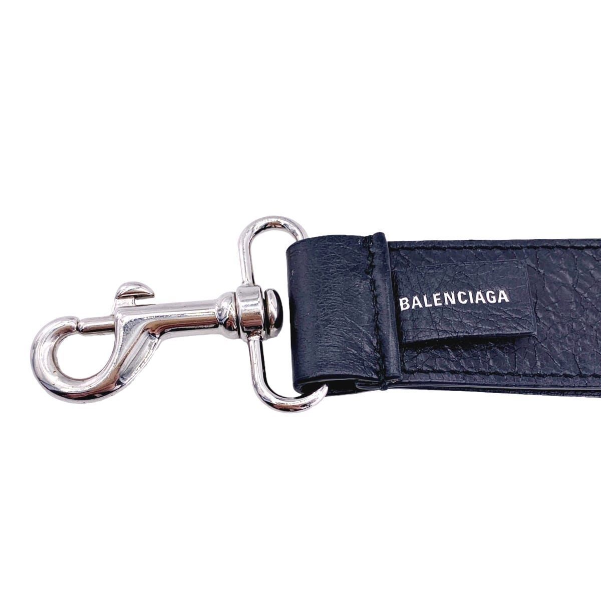 中古】 BALENCIAGA バレンシアガ ネックストラップ 499950 レザー