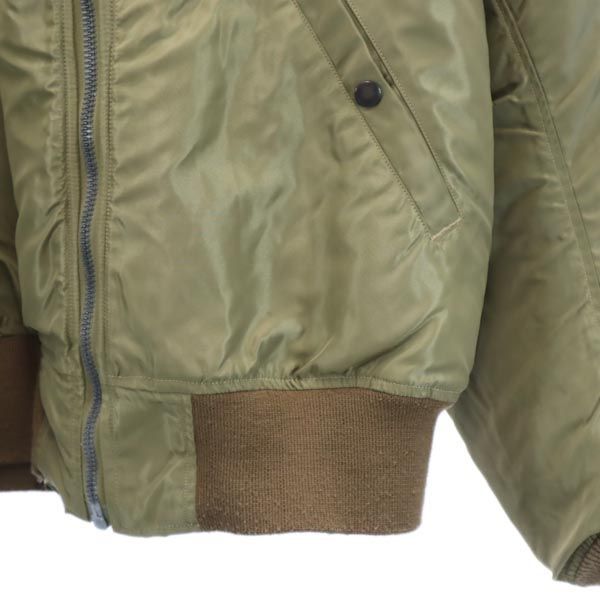 B.RICKSON MA-1 フライトジャケット 38 中古 バズリクソンズ 実名復刻 BR11089 MA-1 フライトジャケット 38 カーキ